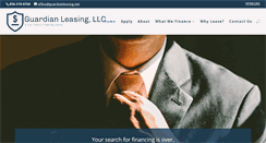 Desktop Screenshot of guardianleasing.net