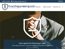 Tablet Screenshot of guardianleasing.net